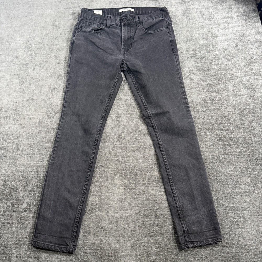 PacSun Mens Skinny Jeans Faded Black Denim Pants 31x32 (Actual 31x30) Cotton